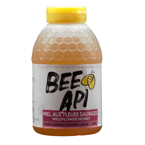 Squeeze honey bottle